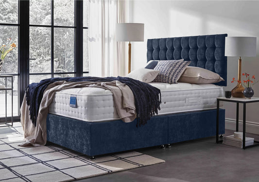 Blue Divan bed